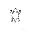 Picture of 1/4" Stamp #5 Horned Toad