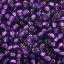 Picture of Size 8 Japanese Seed Beads, Silverlined Purple (#26), Approximately 25 Grams