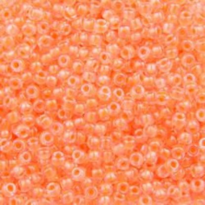 Picture of Size 11 Japanese Seed Beads, Crystal Melon (#205), Approximately 25 Grams