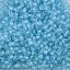 Picture of Colorlined Crystal Powder Blue Seed Beads #221 / Size #11<br />Approximately 25 Grams