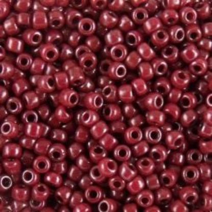 Picture of Opaque Chocolate Seed Bead #409C / Size 11<br />Approximately 25 Grams