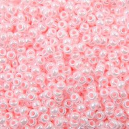 Picture of Opaque Lustre Salmon Cream Seed Bead #427 / Size 11<br />Approximately 25 Grams