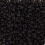 Picture of Opaque Black Matte Seed Bead #F401 / Size 11<br />Approximately 25 Grams