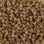 Picture of Opaque Matte Mocha Seed Bead #F403E / Size 11<br />Approximately 25 Grams