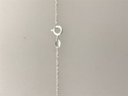 Picture of Sterling Silver Diamond Chain 20 Inch x 1.2mm<br />Made in Italy