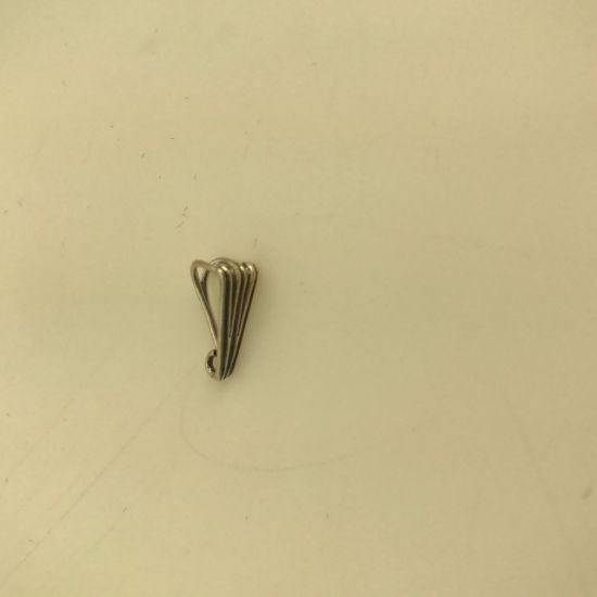 Picture of Sterling Silver Lines 5.4mm Bail 5x14mm<br />B&B Benbassat