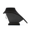 Picture of Black Velvet Wide Shoulder Necklace Display, 8-1/8" L x 8-1/2" W x 6-1/4" H, Sold individually, Imported