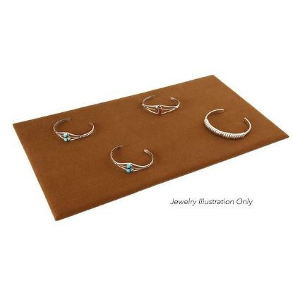 Picture of Enchanted Velvet Doeskin Display Pad Insert, 14" L x 7-5/8" W, Sold individually, Made in the USA