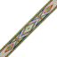 Picture of 3/4" White and Blue Woven Braid - 5 feet