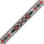 Picture of White and Black Woven Braid, 3/4" Trim, 5 feet