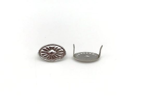 Picture of Concho Heads 2 Prong 10x15mm<br />10 Heads