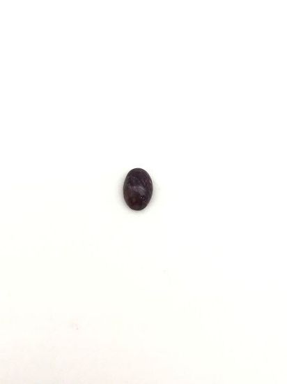 Picture of Purple Stabilized Compressed Spiny Oyster Cabachon 4x6mm Oval, No Back