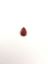 Picture of Red Stabilized Compressed Spiny Oyster Cabachon 5x8mm Pear, No Back