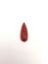 Picture of Red Stabilized Compressed Spiny Oyster Cabachon 7x19mm Pear, No Back