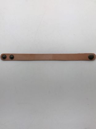 Picture of Distressed 15mm Cuff with 2 snaps, 8"