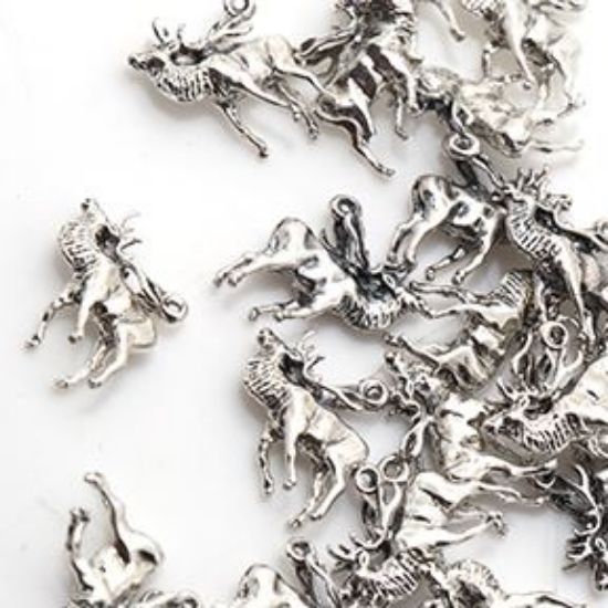 Picture of Sterling Silver Elk 9x14mm 