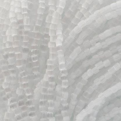 Picture of 3-Cut Size 9/0, Preciosa Czech Seed Bead, Opaque Satin, Sold by the Hank