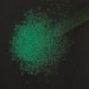 Picture of Size 8 Japanese Seed Beads, Pink/Bright Green Glow in the Dark (#2721), Approximately 25 Grams