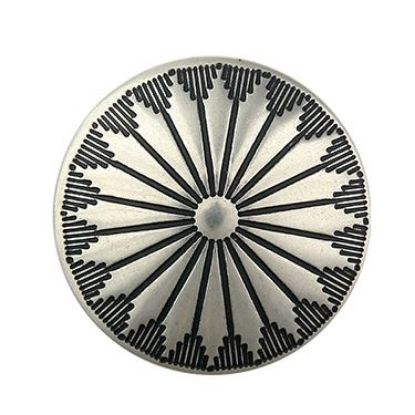 Picture of Nickel Silver Navajo Concho with Screw 25mm