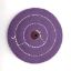 Picture of 5" PURPLE Treated Buff Wheel