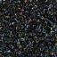 Picture of Miyuki Delica Size 11 Seed Beads, Black Aurora Borealis