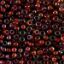 Picture of Size 6 Japanese Seed Beads, Fuchsia Colorlined Aurora Borealis (#389A) Apporximately 25 Grams