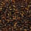 Picture of Size 8 Japanese Seed Beads, Silver-Lined Brown (#5), Approximately 25 Grams