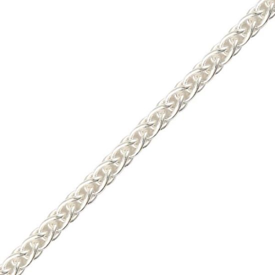 Picture of Sterling Silver Wheat Chain, 20 Inch x 2mm