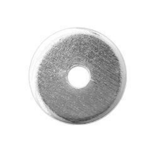 Picture of Silver Plated Washer 6mm<br />50 pcs