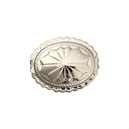 Picture of Nickel Silver Plated Star 2 Prong Concho, 22x28mm, 10 Pieces