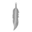 Picture of Silver Plated Extra Large Feather, 1-3/4"