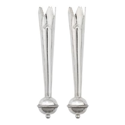 Picture of Stering Silver Extra Large Bolo Tip with Sunrise 12mm Bead #11, Fits: 8 & 10 Ply Cords.