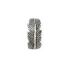Picture of Sterling Silver Curved Feather Earring with Post