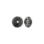 Picture of Sterling Silver Navajo Pearl Style by JCK, 12mm Corrugated Rondelle Bead