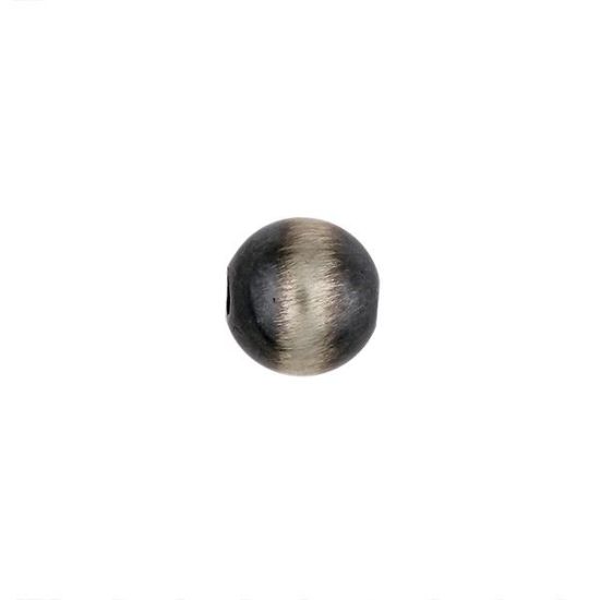 Picture of Sterling Silver Navajo Pearl Style by JCK, 8mm Seamless Soft Bead