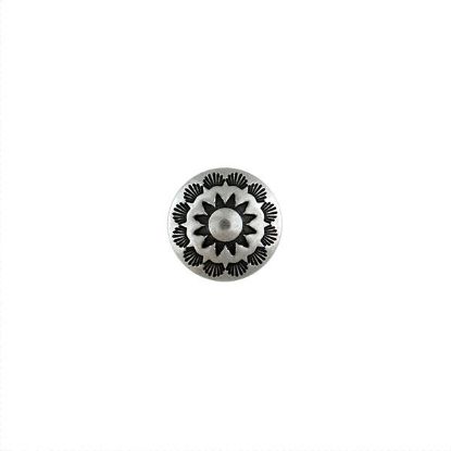 Picture of Nickel Silver Sunrise 12mm Concho with Loop