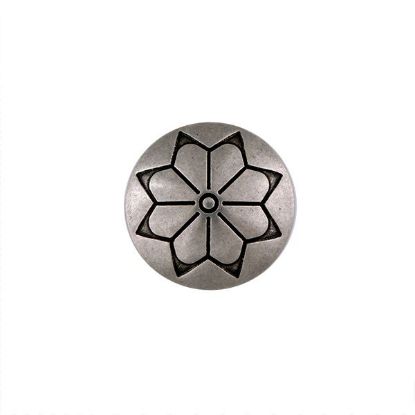Picture of Nickel Silver Star 21mm Concho with Loop
