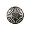 Picture of Nickel Silver Sunburst 30mm Concho with Loop