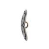 Picture of Nickel Silver Traditional Heart 17mm Concho with Loop