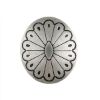 Picture of Nickel Silver Fancy Pearl 29x34mm Concho with Loop