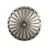 Picture of Nickel Silver Pearl 37mm Concho with Loop
