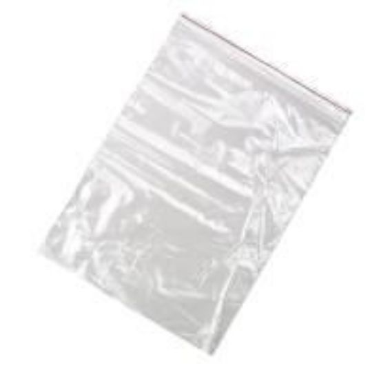 Picture of Minigrip Premium Red Line Reclosable Zipper Bags, 4 Mil, 8" x 10", Sold per pkg of 100