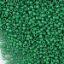 Picture of Opaque Shamrock Green Seed Bead #411D / Size 11<br />Approximately 25 Grams