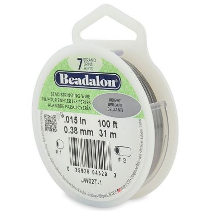 Picture of Beadalon Wire 7 Strand .015 Inch 100ft