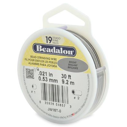 Picture of Beadalon Wire 19 Strand .021 Inch 30 Feet