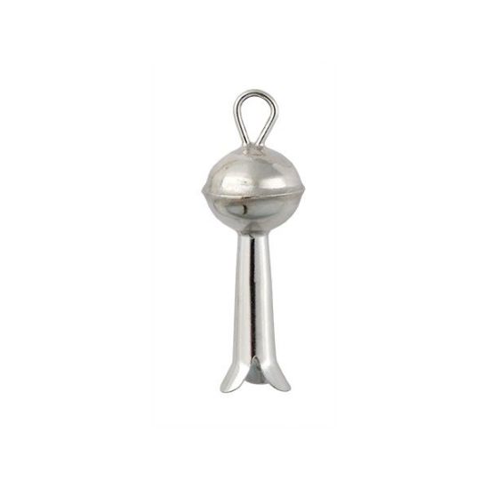 Picture of Sterling Silver Blossom + Bead 10mm B-L10