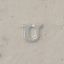 Picture of Sterling Silver Block Letter "U" - 1/4 Inch, 24ga