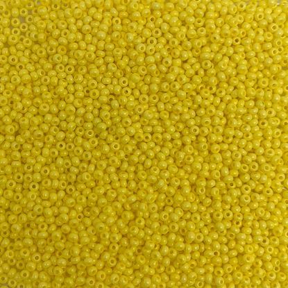 Picture of Size 11 Czech Seed Beads, Terra Intensive Yellow, Approximately 25 Grams
