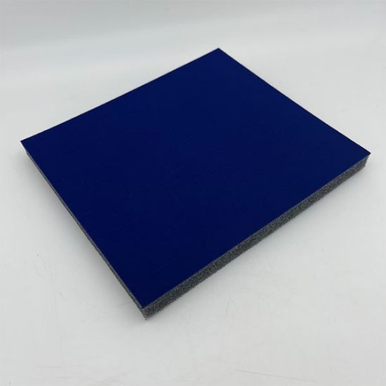 Picture of Enchanted Soiree Blue Foam Ring Display Tray Insert, 36 Stagger Ring Slots, 7-3/4" L x 6-3/4" W x 5/8" D, Sold individually, Made in the USA