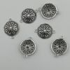 Picture of Silver Plated Ganado Concho link, 25mm, 6pcs.